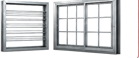 MODORS galvanized steel window frames